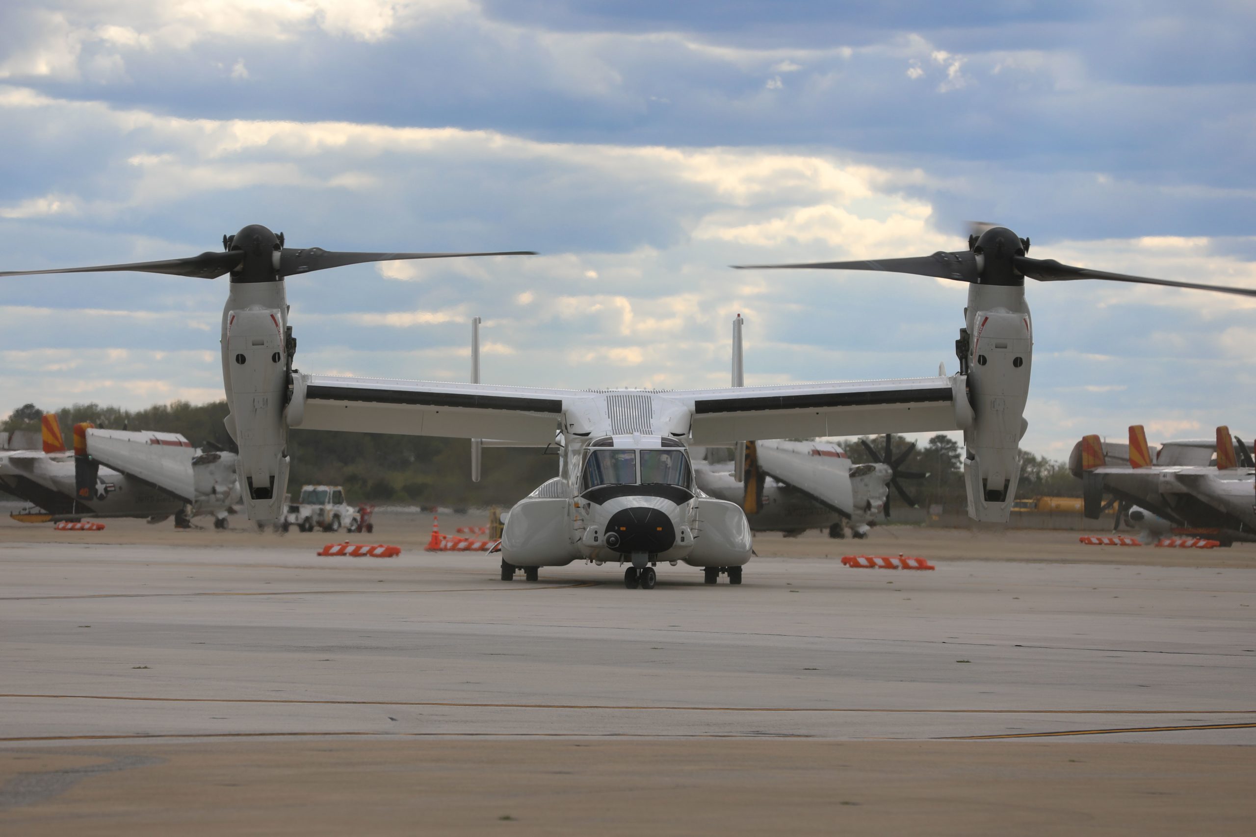 The Arrival of the CMV-22B Osprey at Naval Station Norfolk