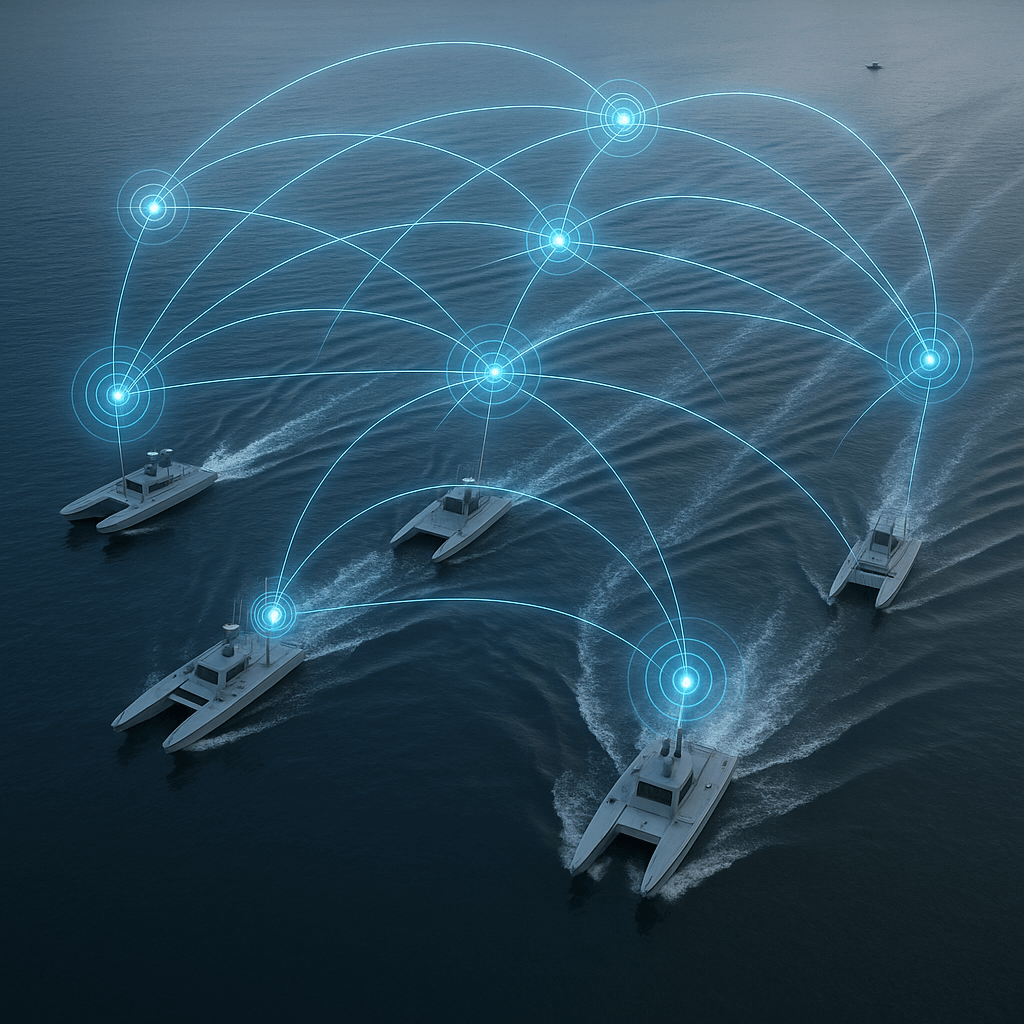 Mesh Fleets and Porcupine Maritime Defense